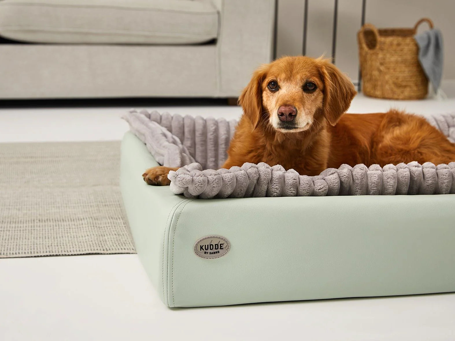 Hundebett KUDDE Pastell