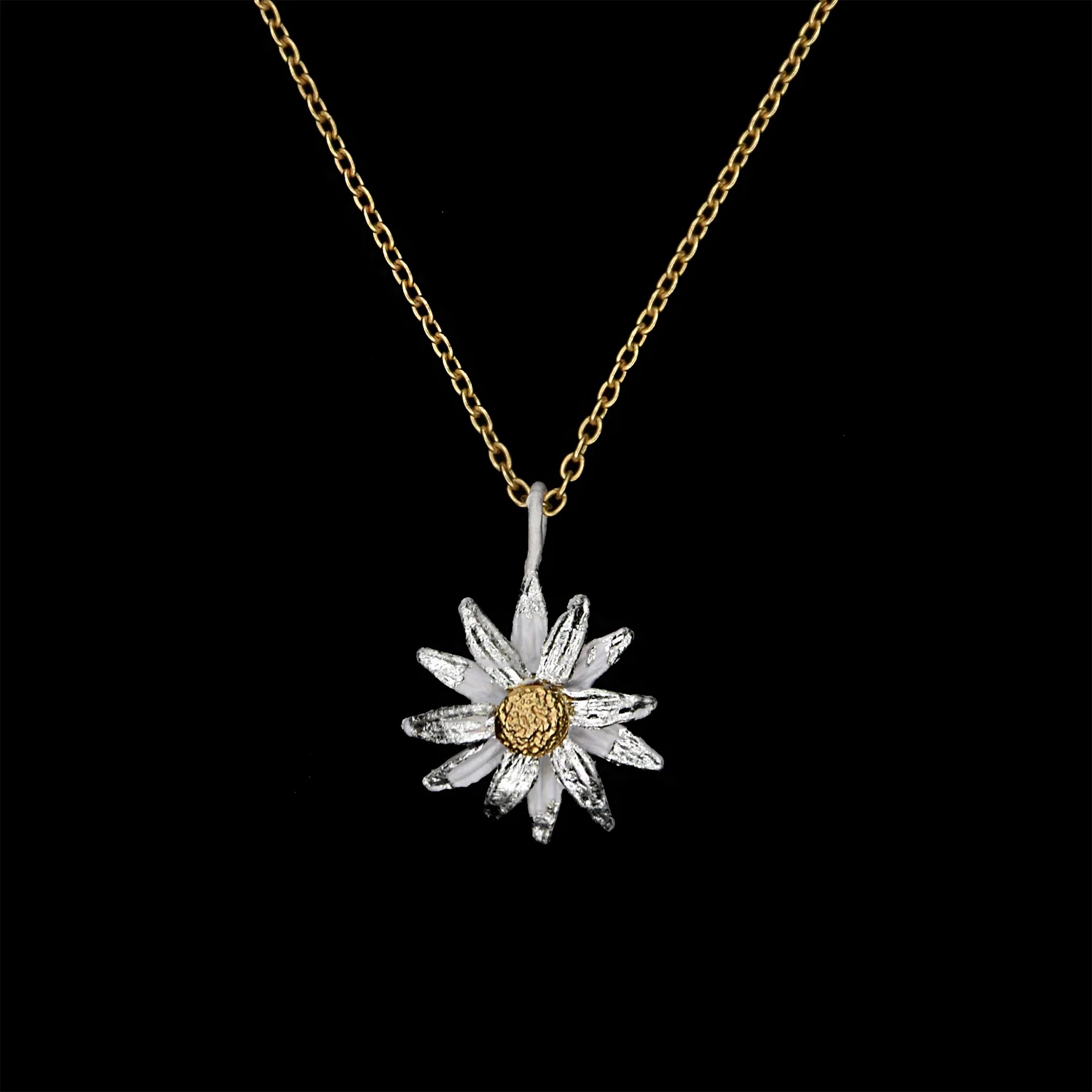 Gnseblümchen Kette mit Anhnger