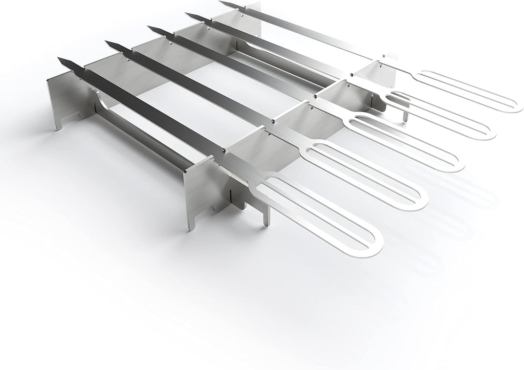Terma Accessori Tagliere in legno Cucina da esterno, piastra plancha, grill con piastra in ghisa, ripiano per piastra in ghisa, braciere con griglia, anello per griglia per braciere