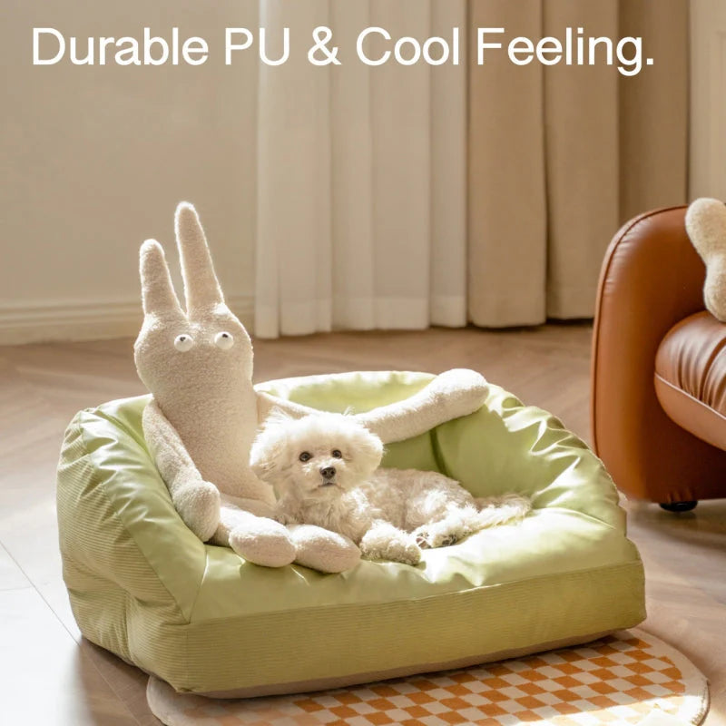 CoolPaws – Kühlendes Lederbett für Hunde und Katzen, ideal für ultimativen Komfort