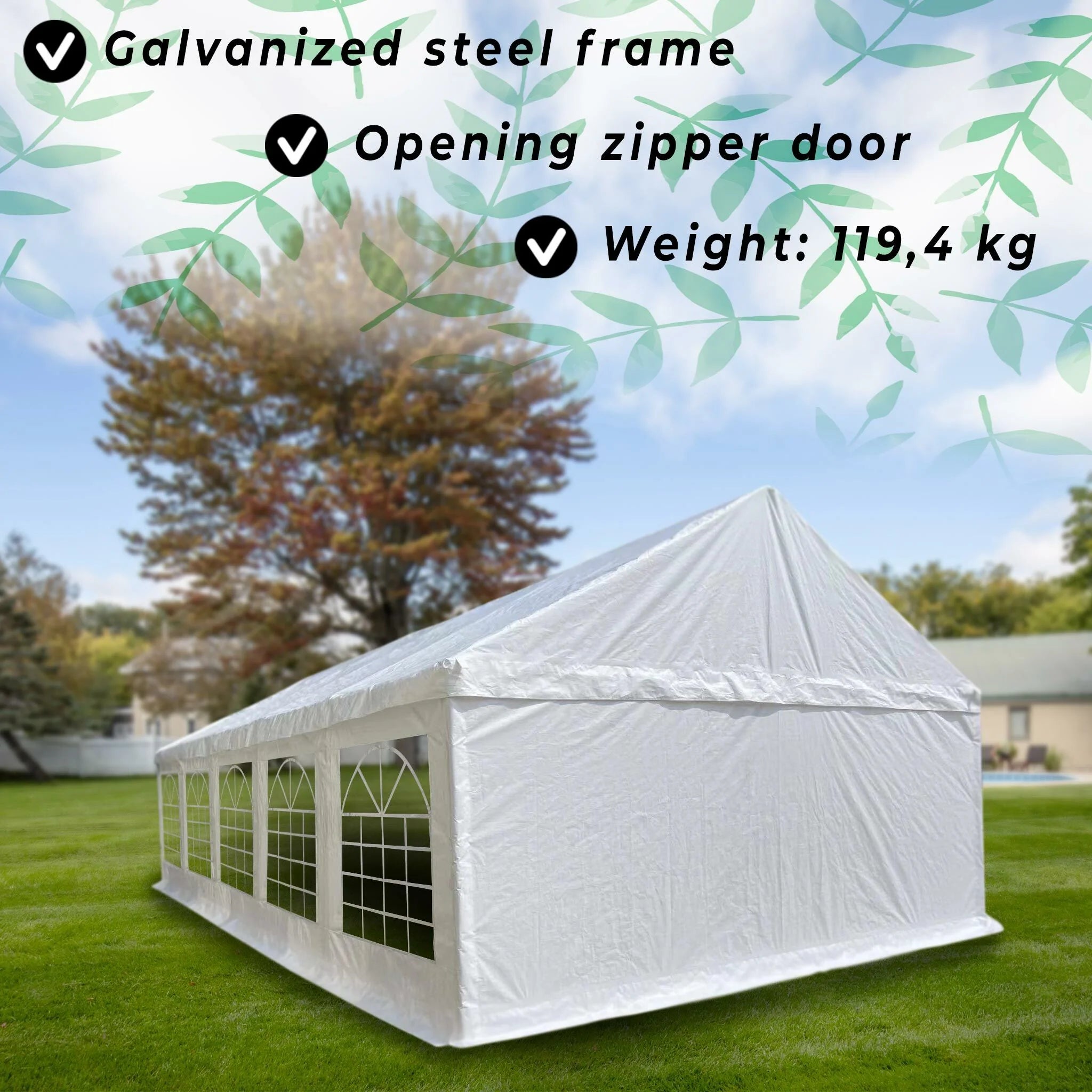 Lykke Tendone per feste 5x10m Premium