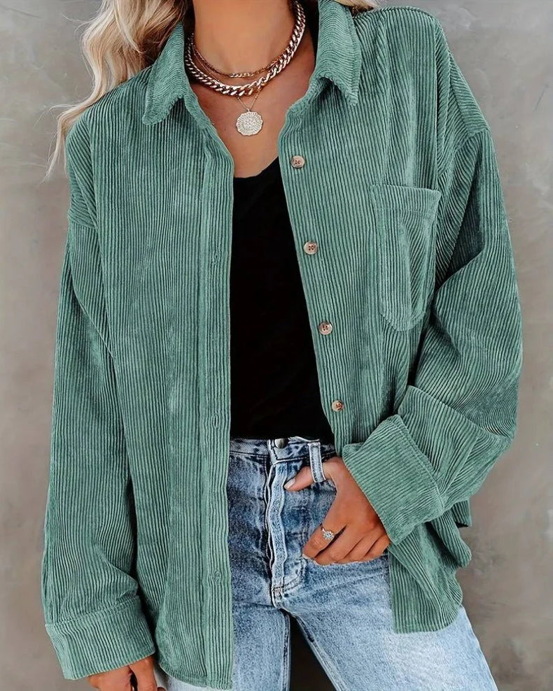Lizzie - Vintage-Samthemd