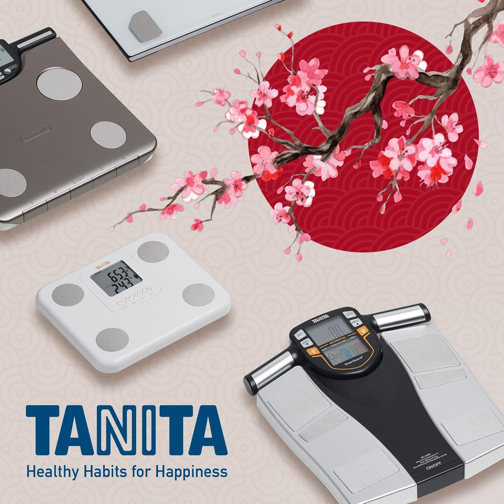 TANITA BC-545N Bilancia di composizione corporea segmentale Valori misurati per parte del corpo su display 10 misurazioni Argento | Confezione da 1