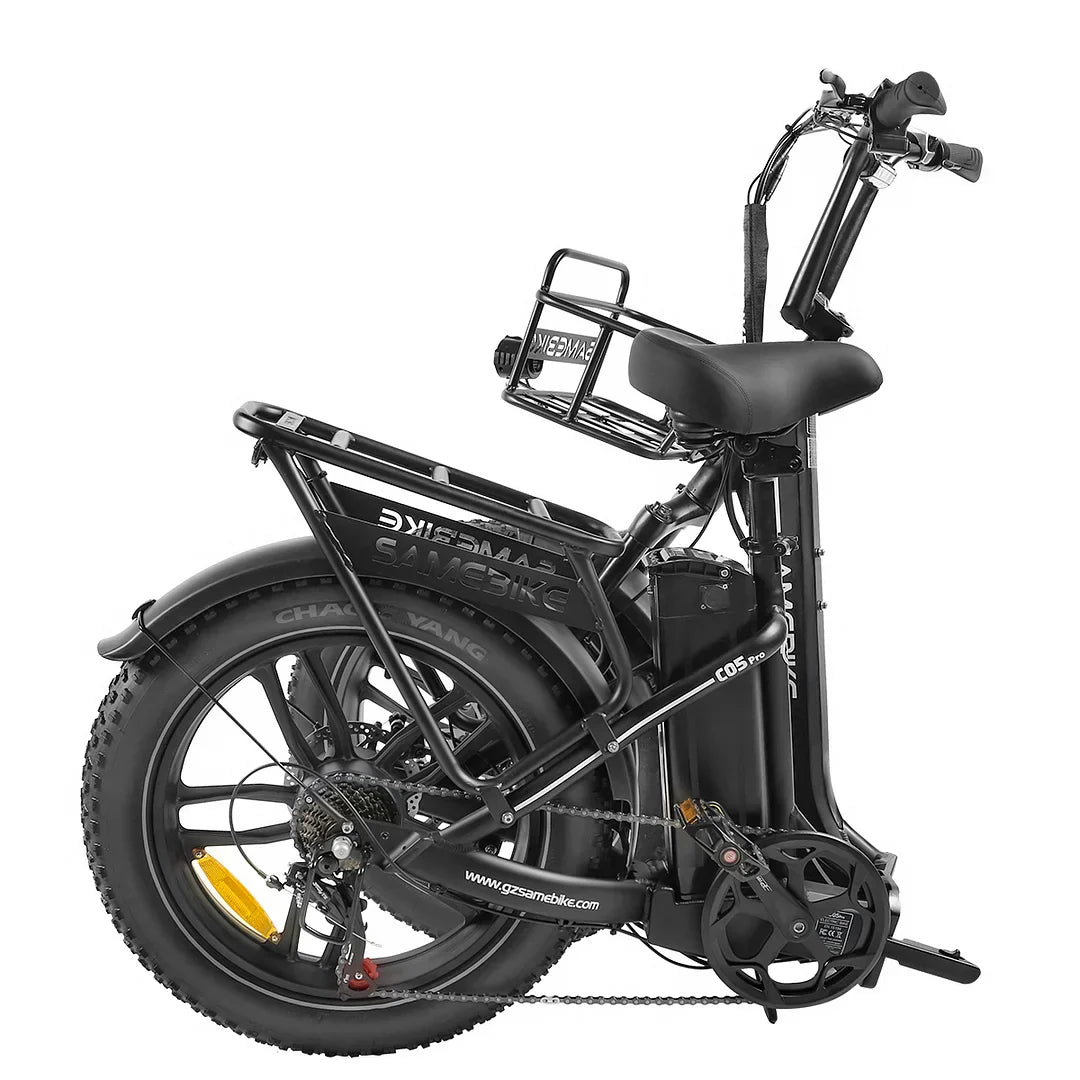 SAMEBIKE C05 Pro 36V 13Ah Batteria 500W Motore E-Bike Pieghevole con pneumatici fat a scavalco basso