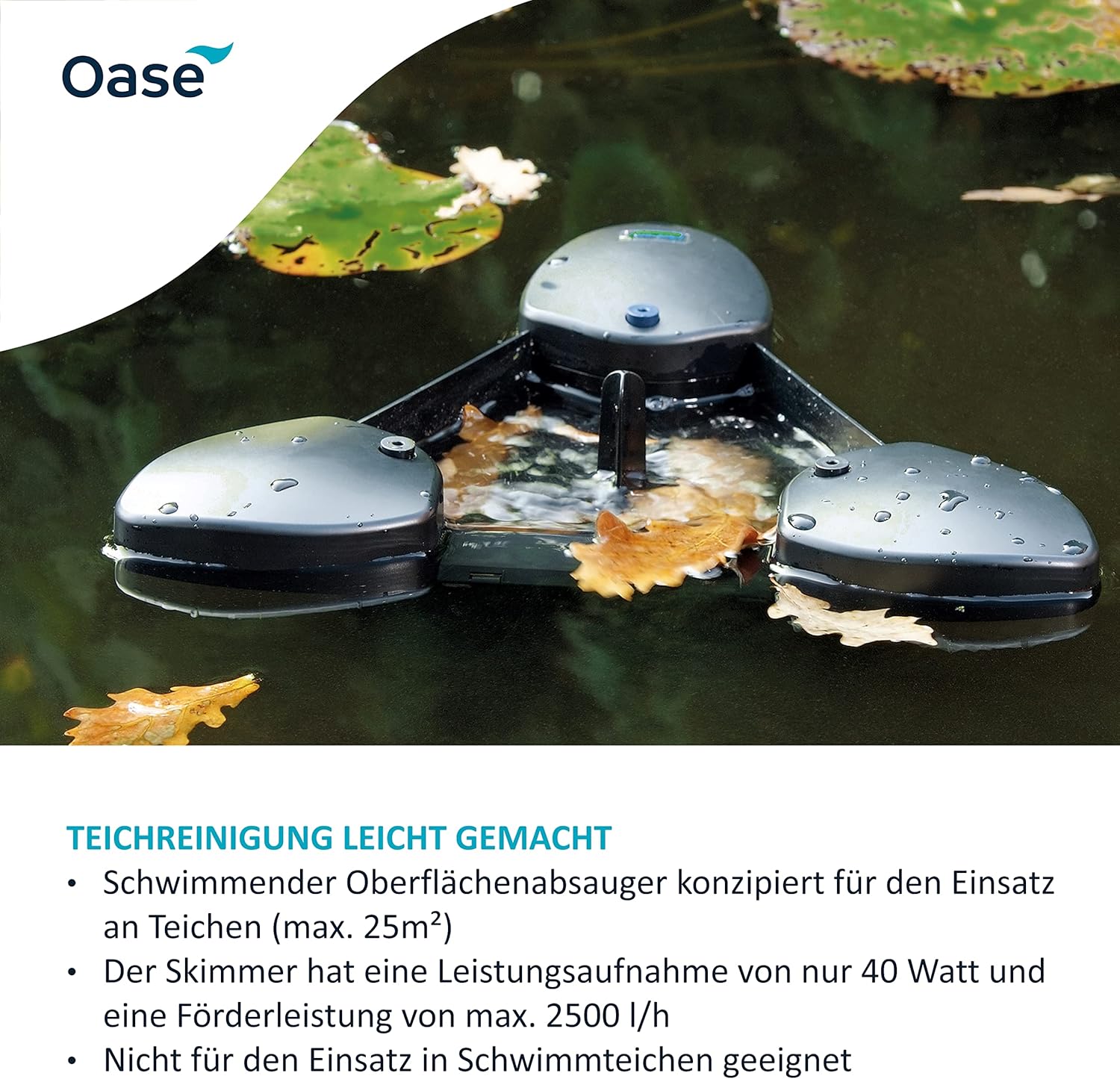 Oase 50170 SwimSkim CWS & Söll 14432 FilterstarterBakterien hochreine Mikroorganismen für Teiche 500 g - natürliche Filterbakterien aktivieren die Biologie der Filter im Gartenteich