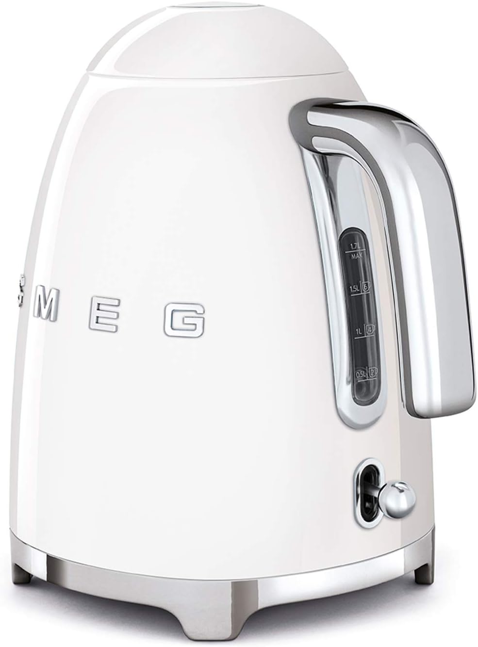 Smeg, 2x2 TSF01CREU - Tostapane, 2 scomparti per 2 fette, 6 livelli di doratura, funzione riscaldamento, funzione scongelamento e bagel, vassoio raccoglibriciole, 950W, Crema