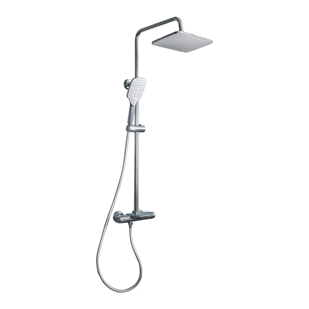 Lykke Sistema Doccia Deluxe, cromo