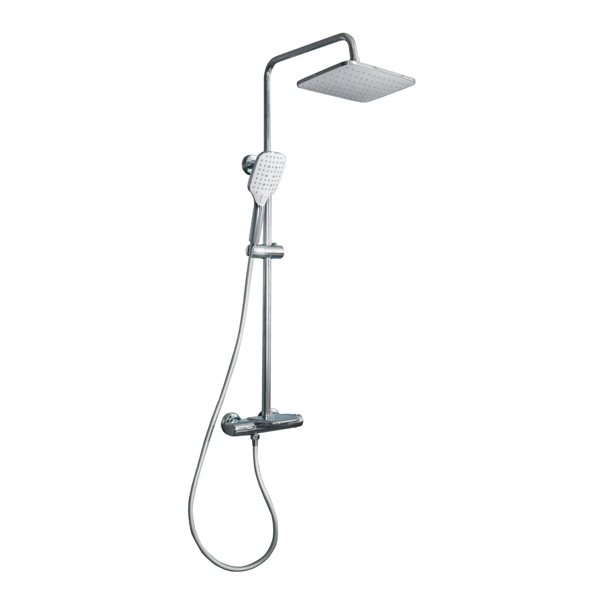 Lykke Sistema Doccia Deluxe, cromo