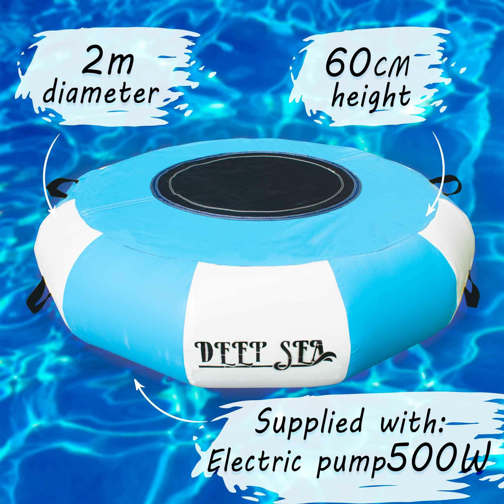 Trampolino acquatico Deep Sea 2m