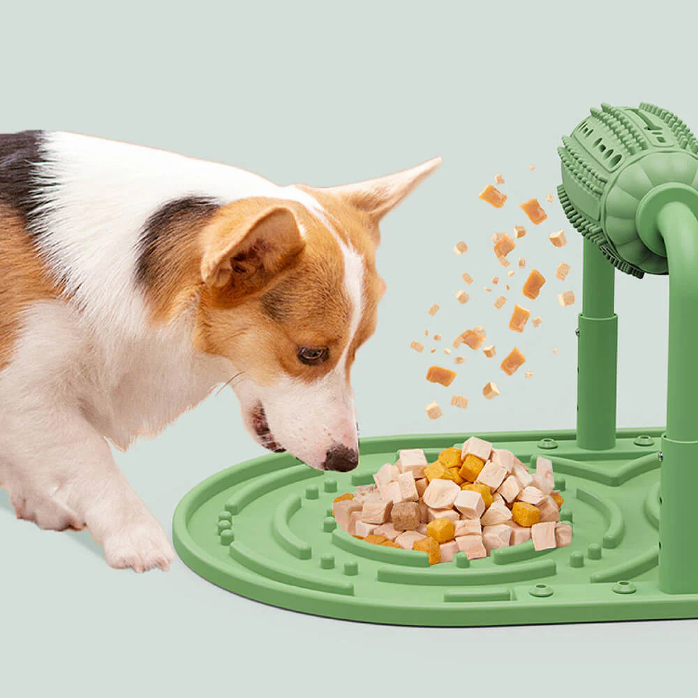 PawLeck - Tappetino da leccare con funzione di alimentazione lenta per cani