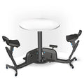 LifeSpan DUO Bike Table with 2 Bikes and Desk