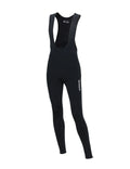 Herren Thermo Fahrradhose Lang Trgerhose Pro Schwarz