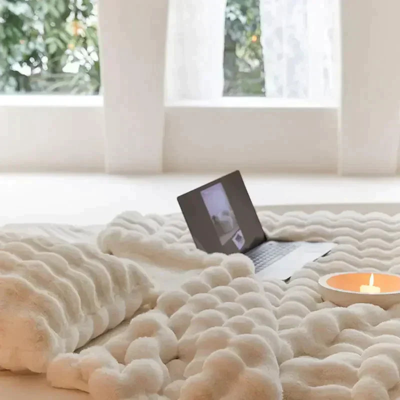 SoftWoolly - Calda Coperta in Morbida Lana