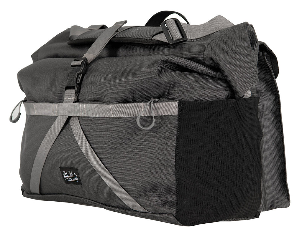 Borough Roll Top Bag (L) 28L - Dark Grey