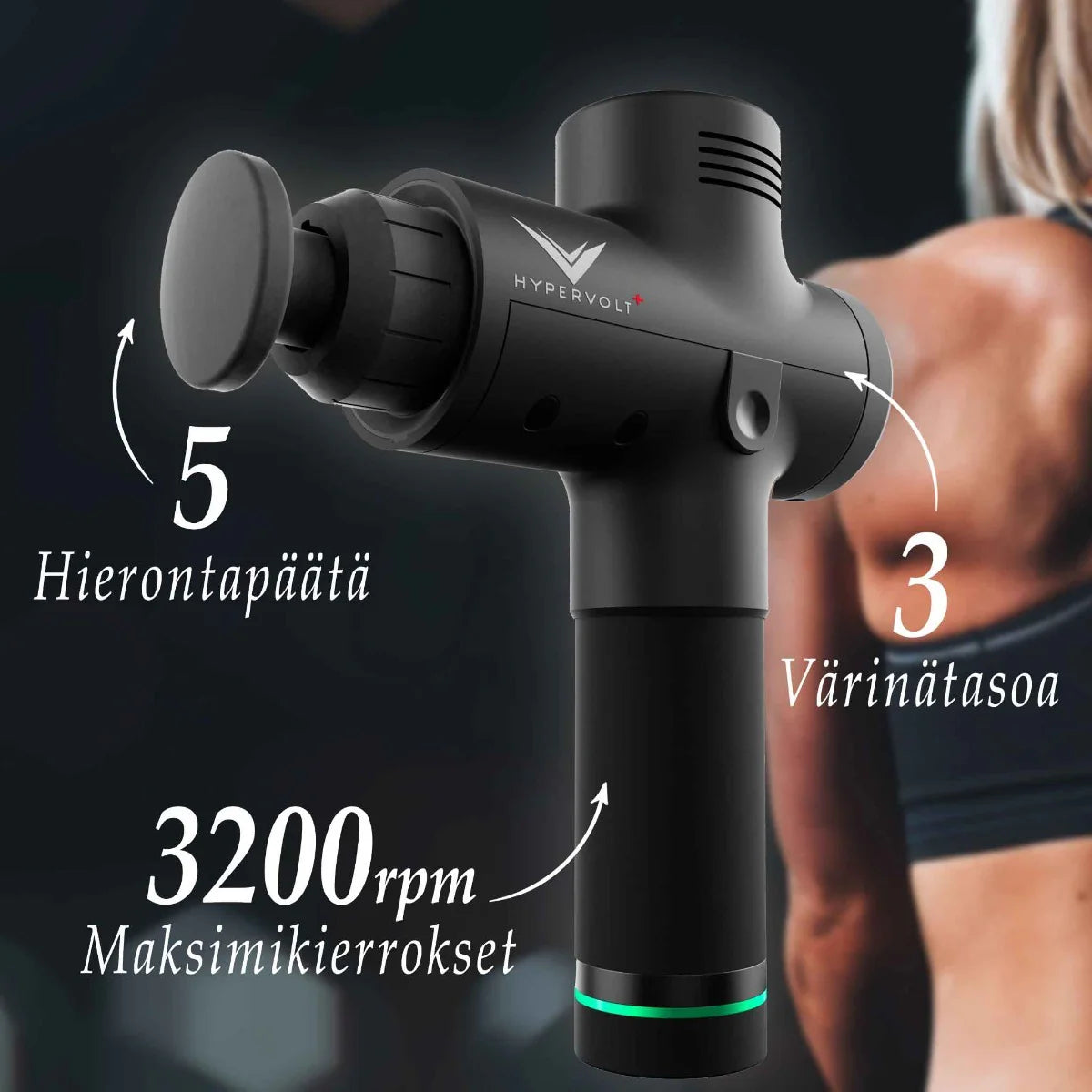 Pistola Massaggiante Hyperice Hypervolt Plus BT