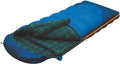 Alexika Tundra Plus Schlafsack,warm, bequem, rechteckig 3 Saison Deckenschlafsack für Erwachsene und Familien Outdoor Camping im niedrigen Temperaturen bis zu -2 C mit Kompressionsack,