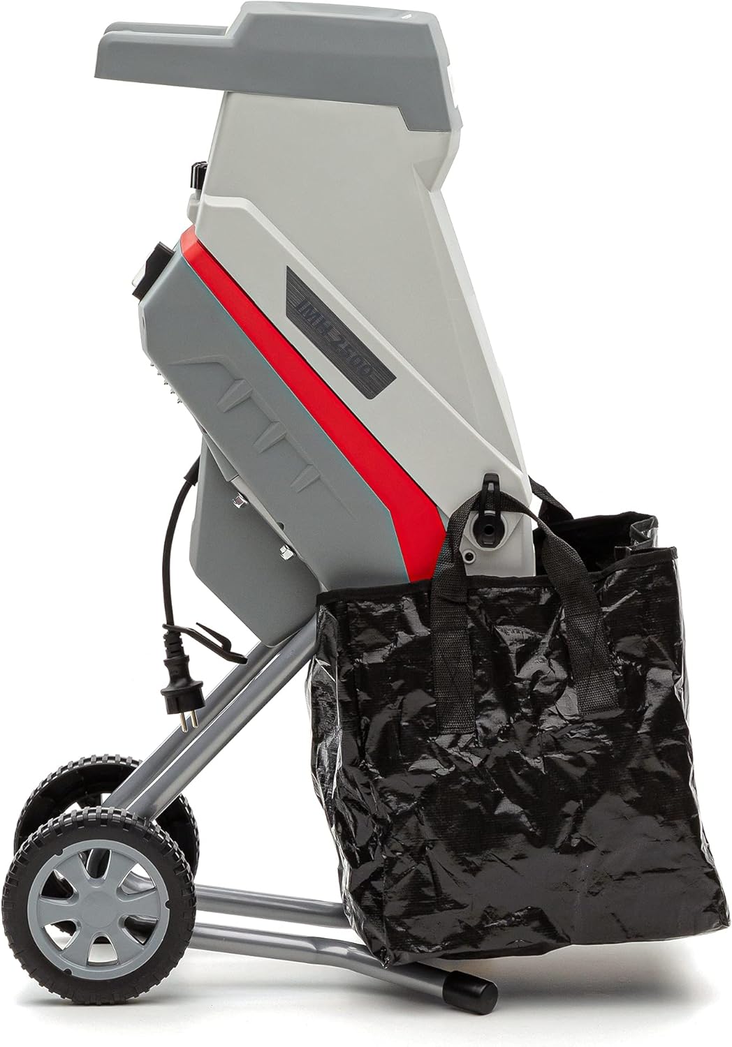IKRA Elektro Gartenhäcksler Messerhäcksler IMH 2500, inkl. Schutzbrille, Fangsack, inkl. 2X Ersatz-Wendemesser