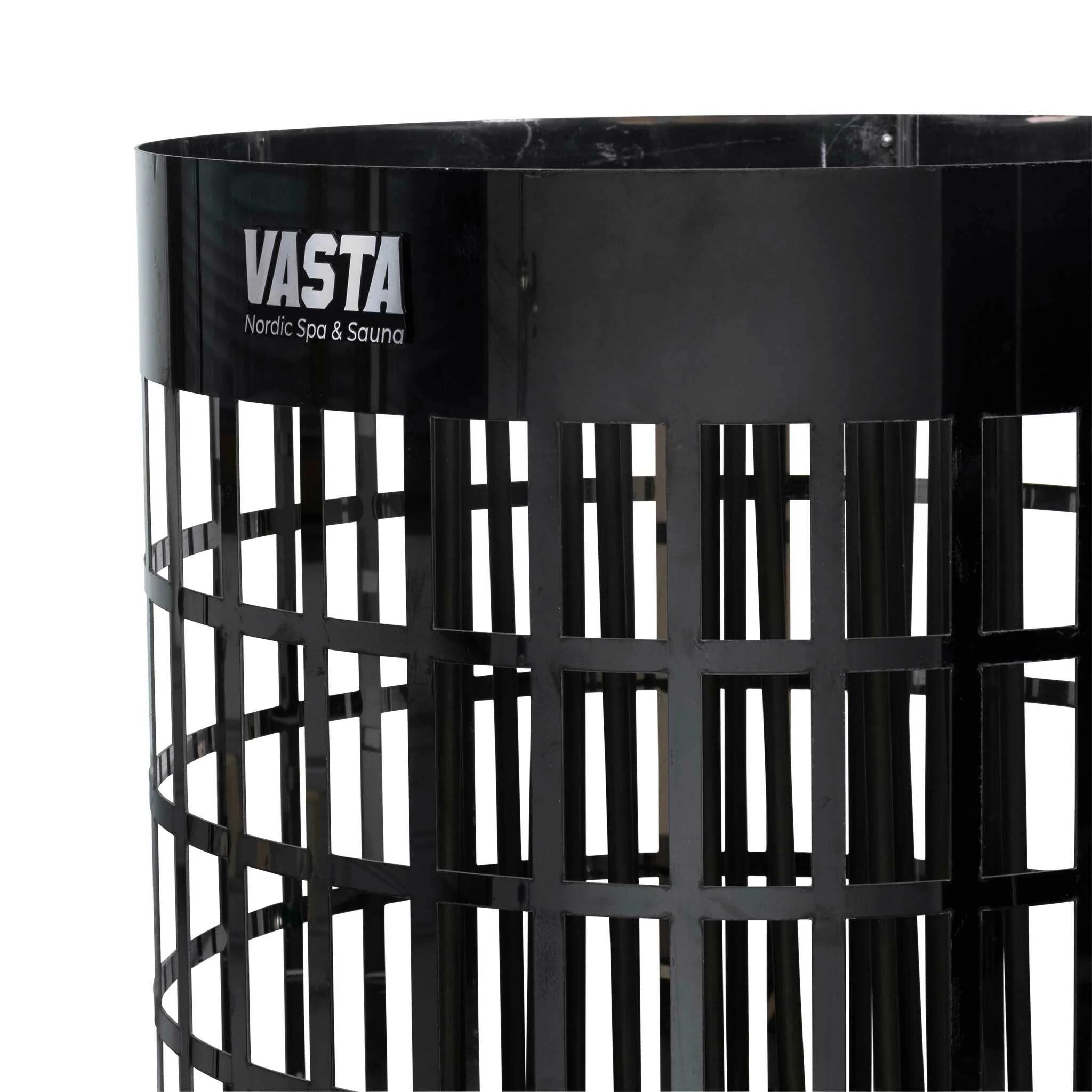 Vasta Stufa elettrica per sauna Ignite 8kW, controllo separato, 7-12m3, acciaio nero