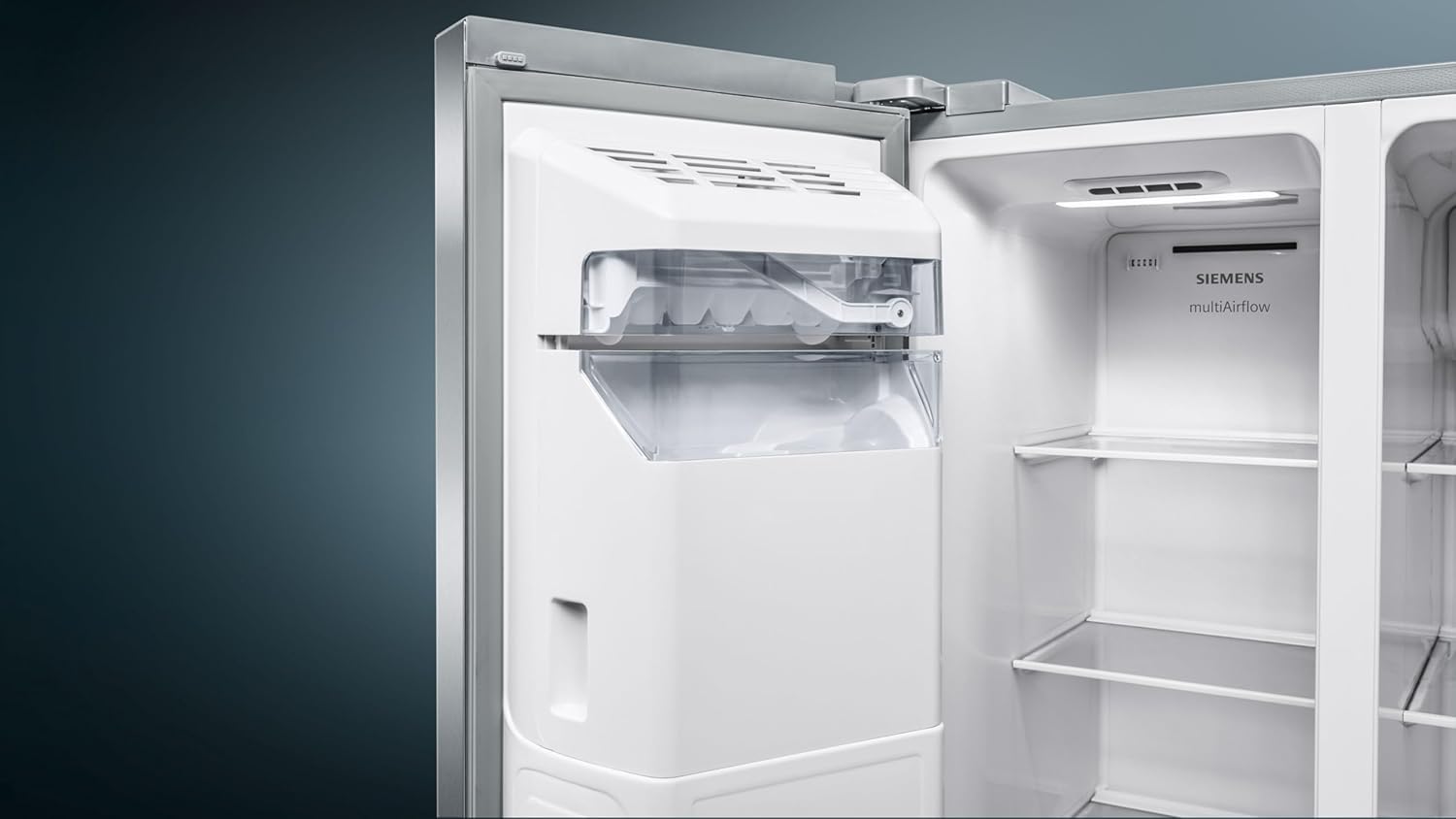 Frigorifero Multic дверный SIEMENS KF96NVPEA iQ300, 183 x 91 cm, 405 L di refrigerazione e 200 L di congelamento, hyperFresh per una freschezza più duratura, noFrost per non sbrinare mai più, superCooling per un raffreddamento più rapido
