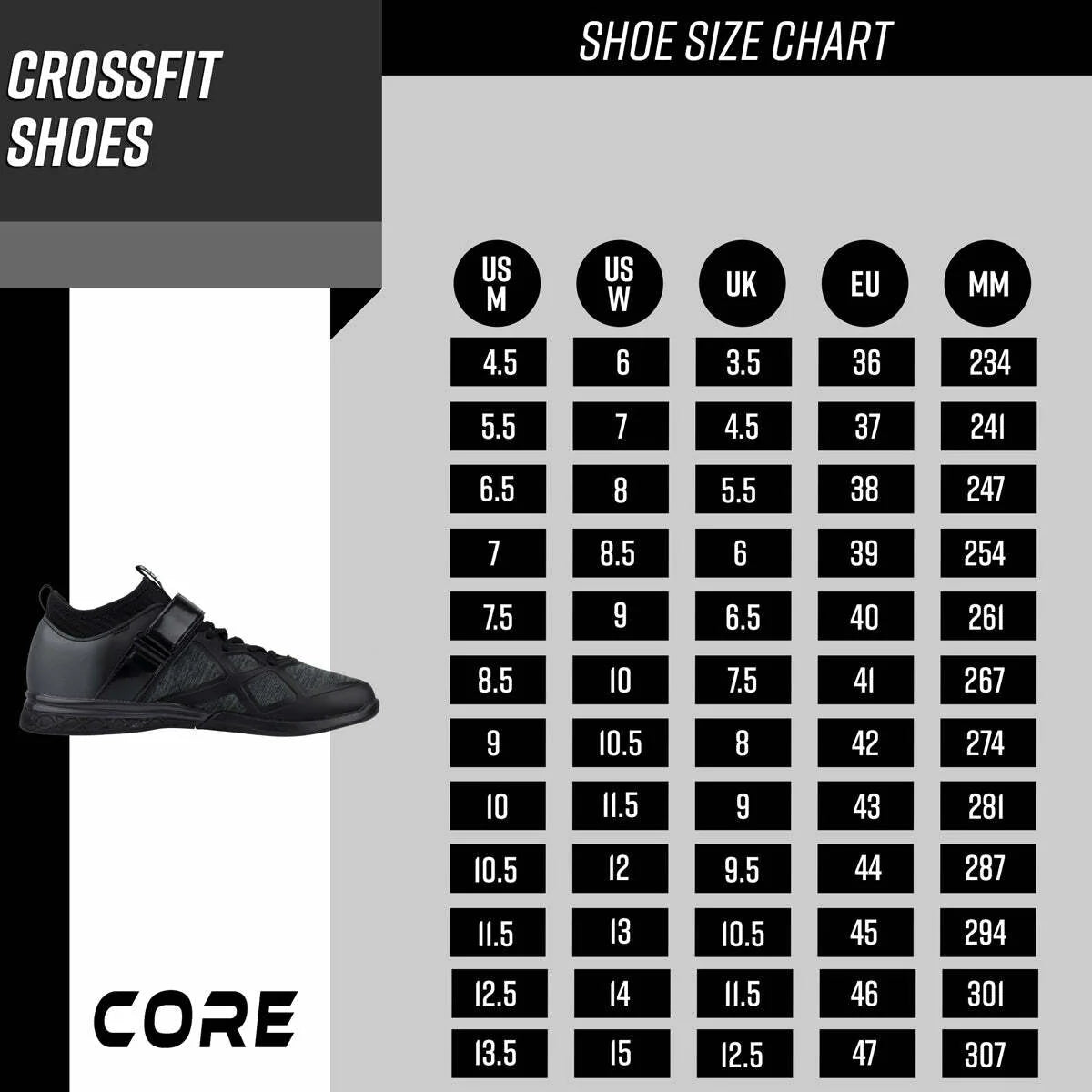 Scarpe Core Crossfit