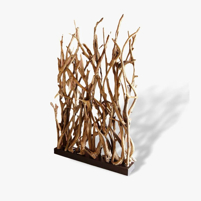 Divisorio di design con illuminazione alla base