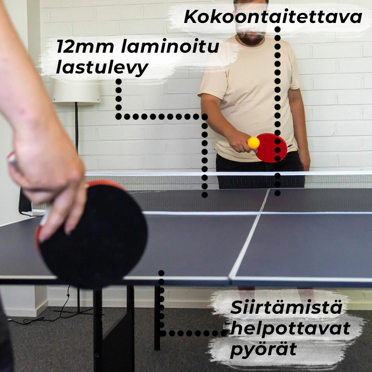 ProSport Tischtennisplatte offiziell, faltbar