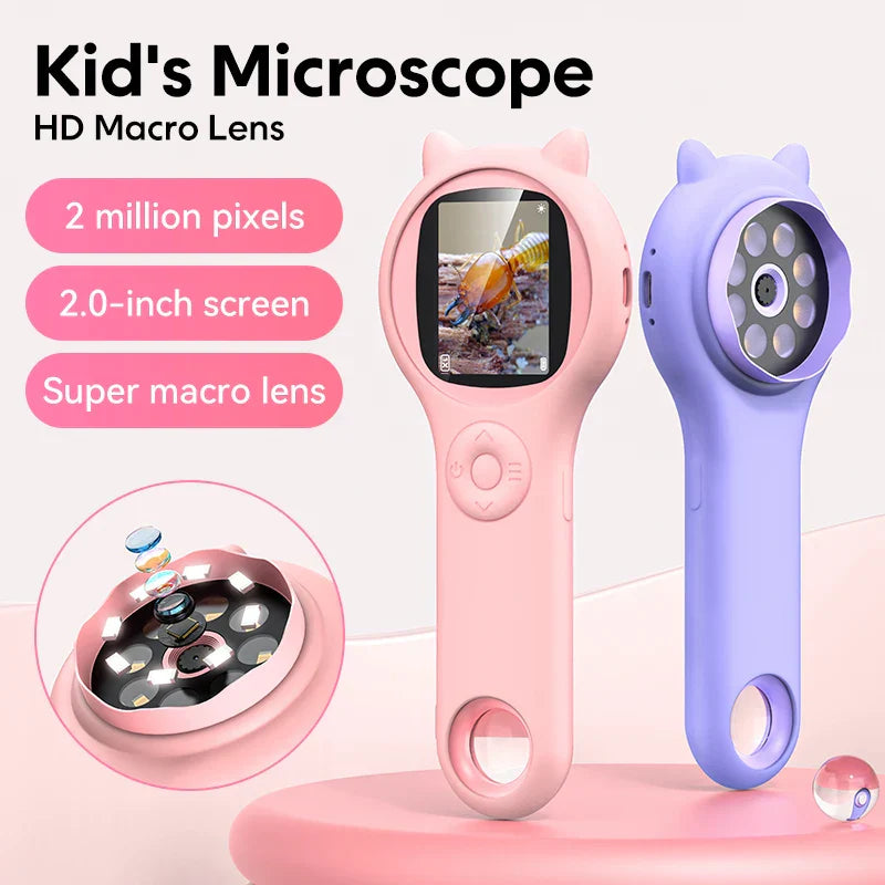 Mini Kids Microscope - Scienza sotto la lente - Microscopio