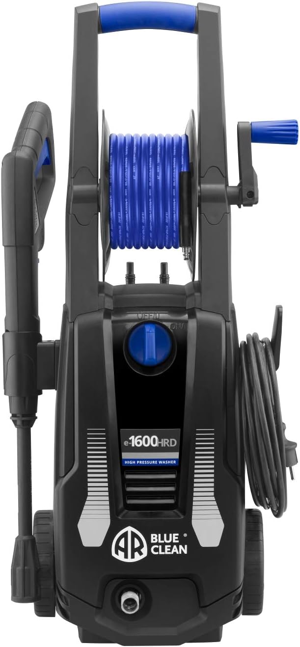 Idropulitrice AR Blue Clean e-1600P con Patio Cleaner e Spazzola Fissa (1600 W, 125 bar, 420 l/h)