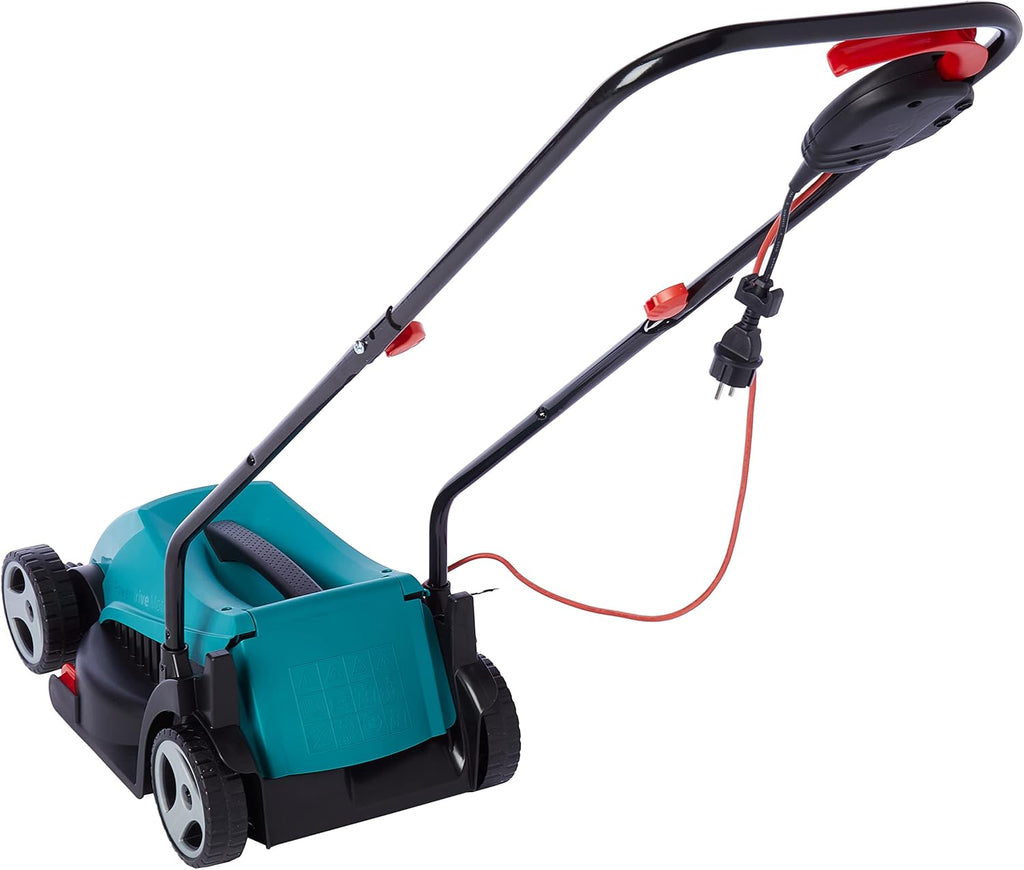 Bosch Tosaerba ARM 3200 (1200 W, ampiezza di taglio: 32 cm, con lama aggiuntiva inclusa, in scatola di cartone) – Amazon Edition