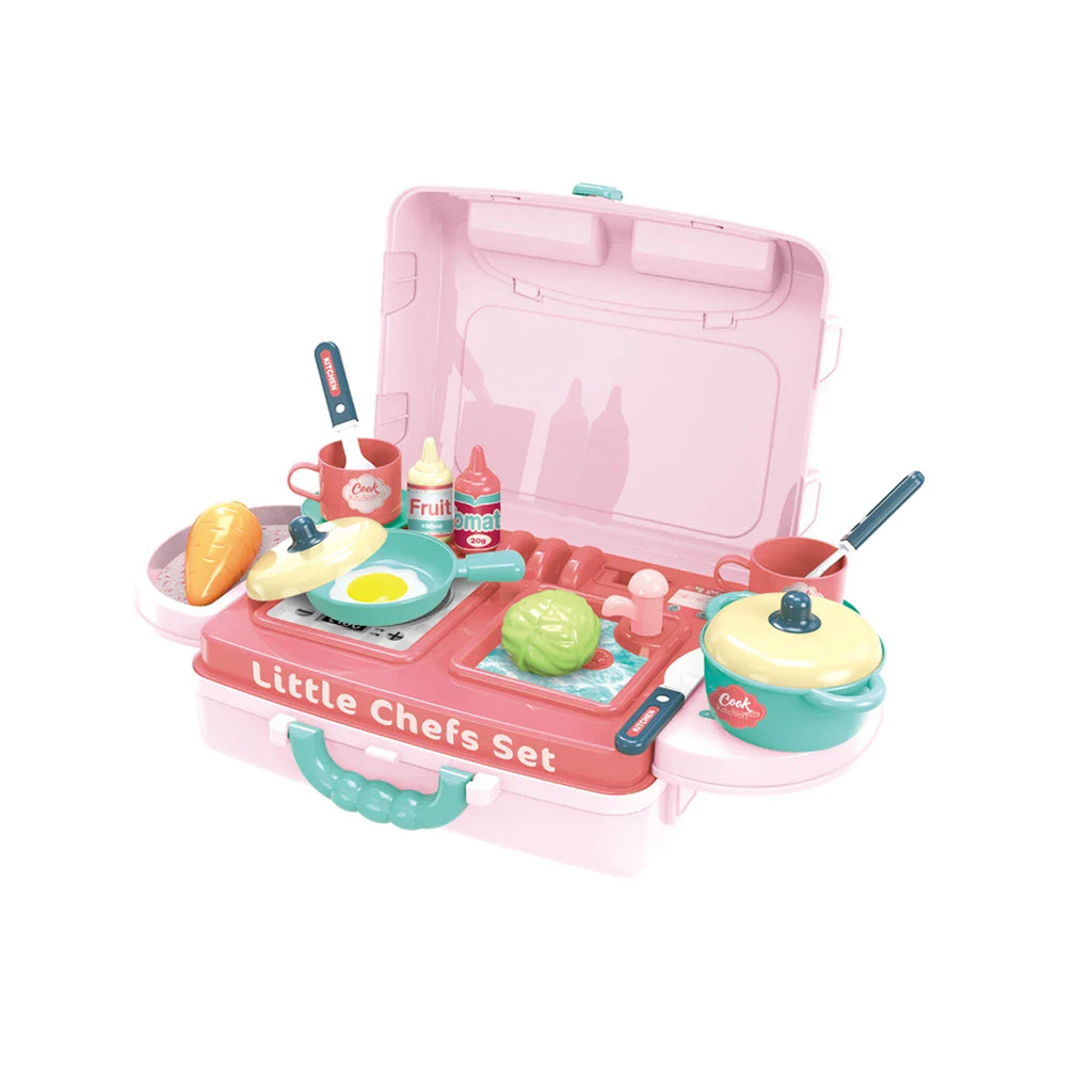 Kitchen Suitcase - Cucina da Viaggio Esplosiva - Cucina Giocattolo