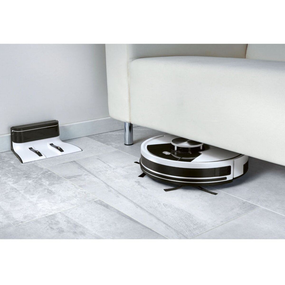 SILVERCREST® Robot aspirapolvere con app e navigazione laser - Prodotto di grado B, ottime condizioni