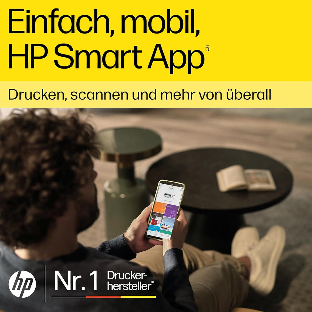 Stampante multifunzione HP Smart Tank 7605 4-in-1 (Wi-Fi; fronte/retro; ADF) – 3 anni di inchiostro incluso, 3 anni di garanzia, serbatoio inchiostro grande, alta autonomia, stampa di alta qualità