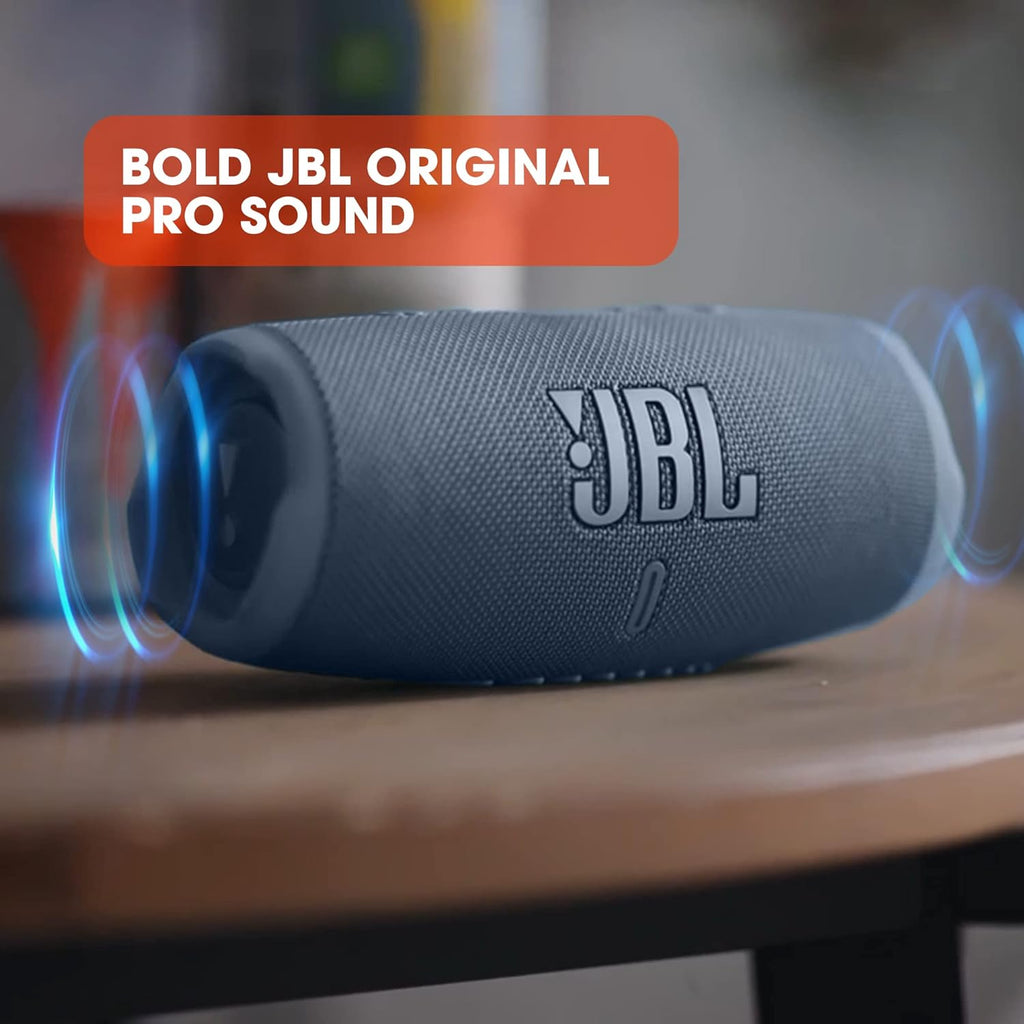 JBL Charge 5 altoparlante Bluetooth nero – Boombox portatile e impermeabile con power bank integrato – Fino a 20 ore di riproduzione musicale wireless con una sola carica della batteria