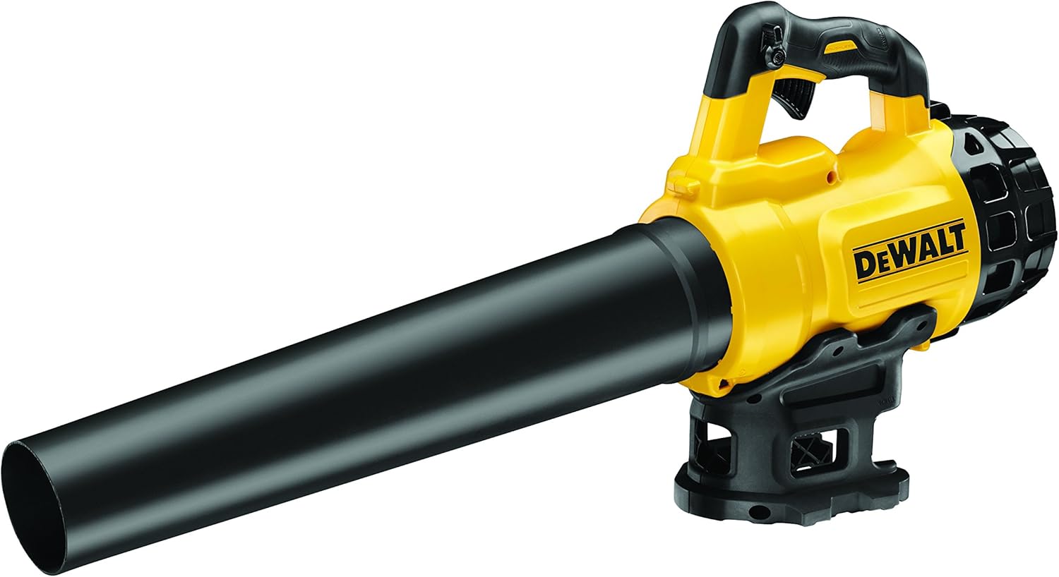 DEWALT Soffiatore a batteria (18 V, 5.0 Ah brushless, 145 km/h velocità dell'aria, design a bassa rumorosità, per funzionamento continuo, DCM562P1