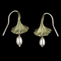 Ginkgo - Orecchini a perla