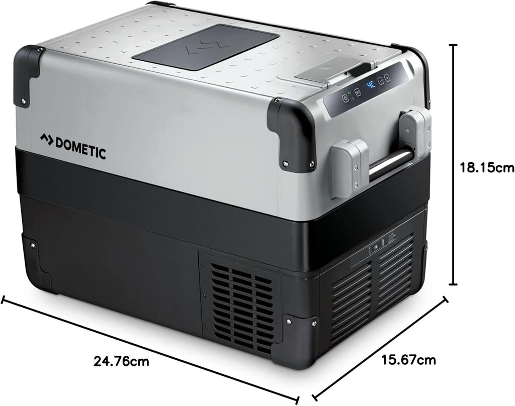 DOMETIC CFX 40 Frigorifero portatile a compressore, 38 litri, 12/24 V e 230 V per auto, camion, barca, camper e presa di corrente, con porta USB