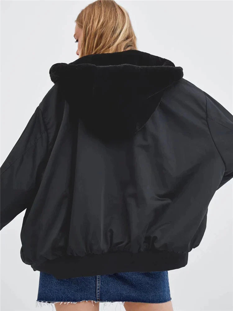 Lozenda - Bomber reversibile da donna