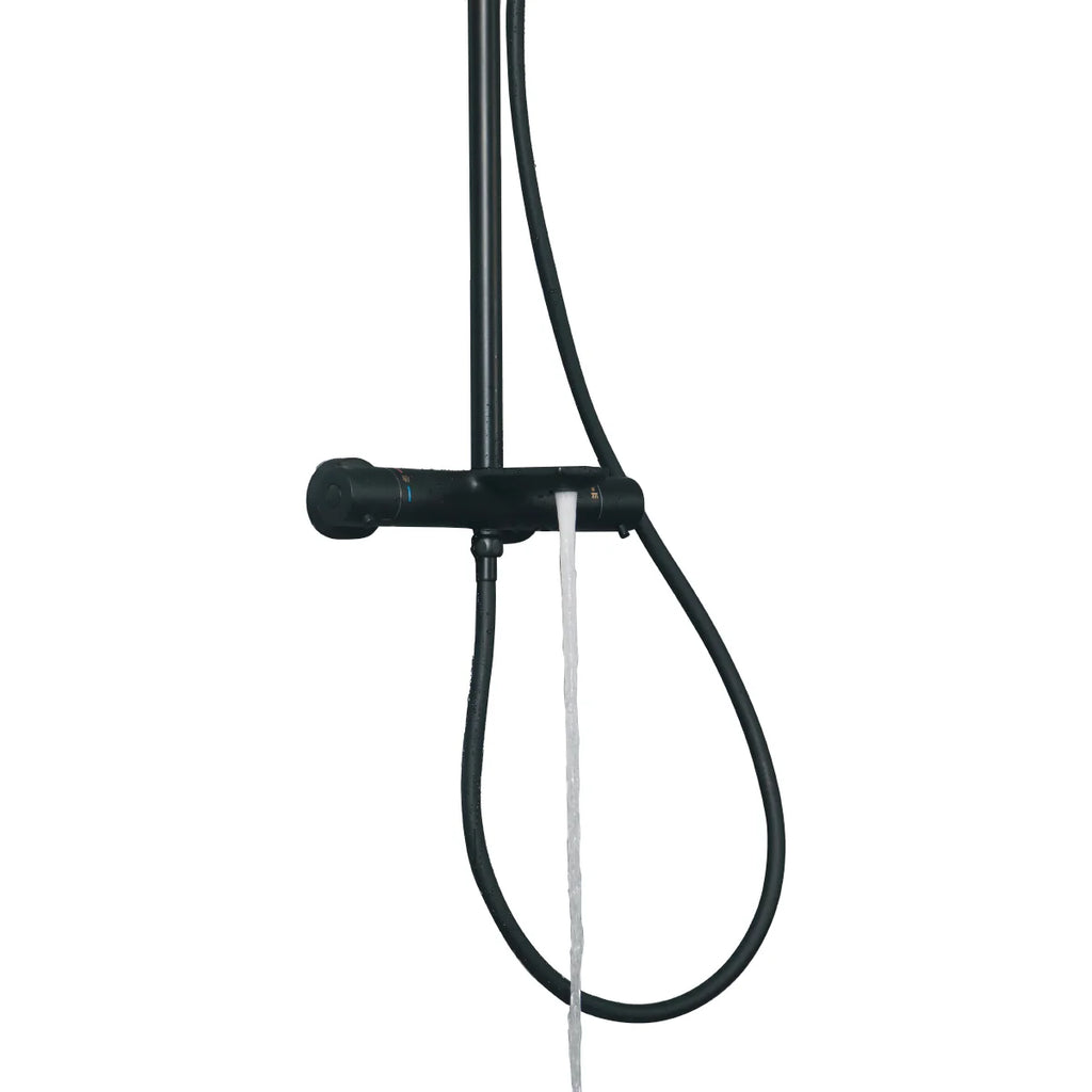 Lykke Duschsystem Premium, schwarz