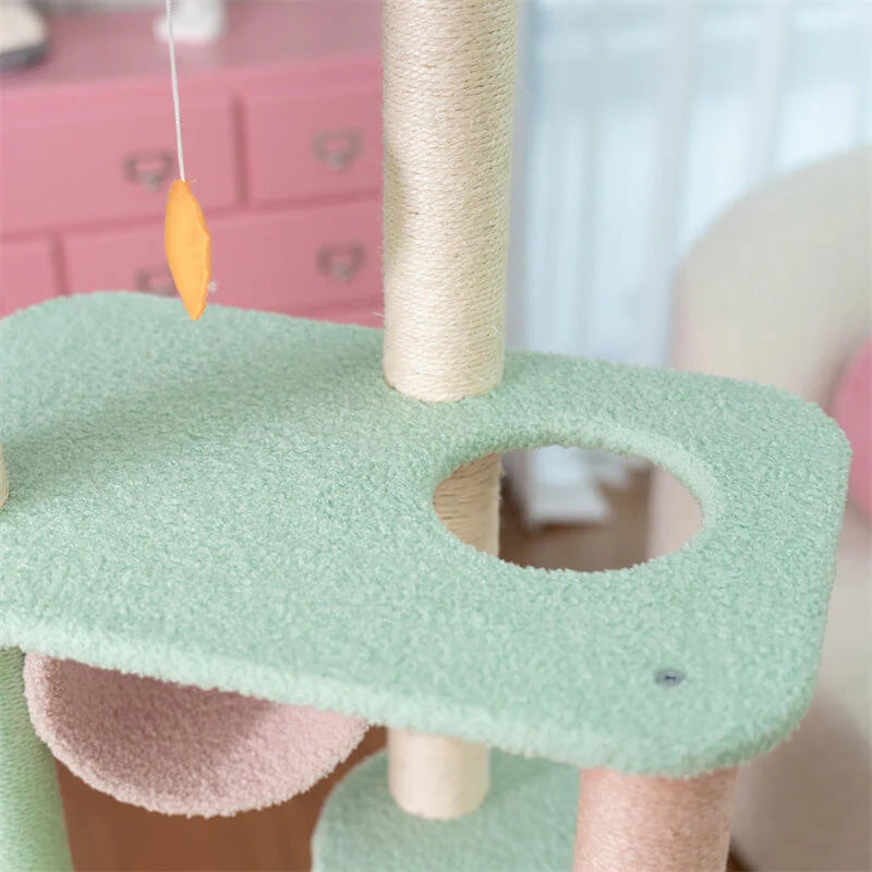 Wonderland Kratzbaum-XL – Der ultimative Spiel- und Ruheraum für Katzen