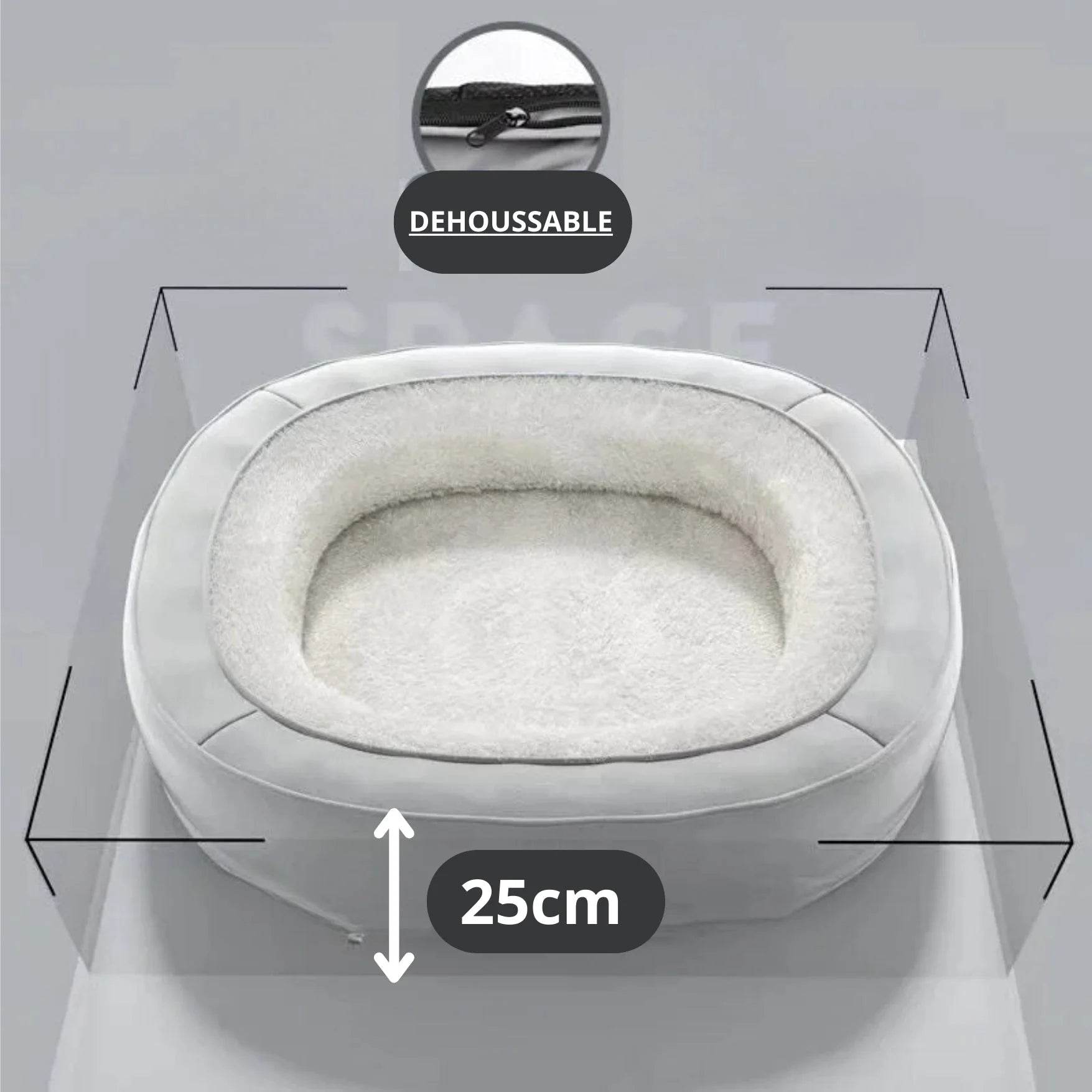 PolarKuscheln - Cuccia Morbida per Cani e Gatti per il Massimo Comfort