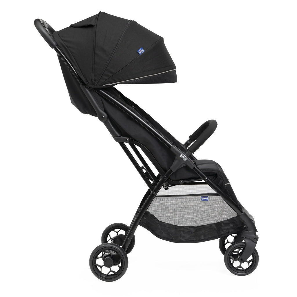 Chicco, Glee, Kinderwagen ab 0 Monate bis 4 Jahre, mit Automatik- und Kompaktverschluss, Ausziehbares Verdeck mit Lichtschutzfaktor 50+ und Regenschutz, 3-stufig verstellbare Rückenlehne, Beinauflage