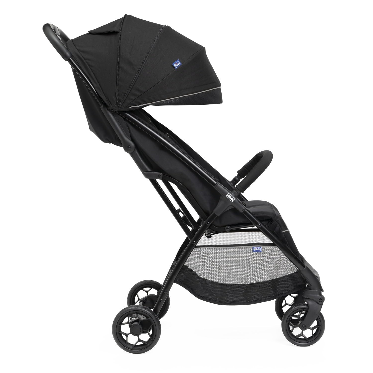 Chicco, Glee, Kinderwagen ab 0 Monate bis 4 Jahre, mit Automatik- und Kompaktverschluss, Ausziehbares Verdeck mit Lichtschutzfaktor 50+ und Regenschutz, 3-stufig verstellbare Rückenlehne, Beinauflage