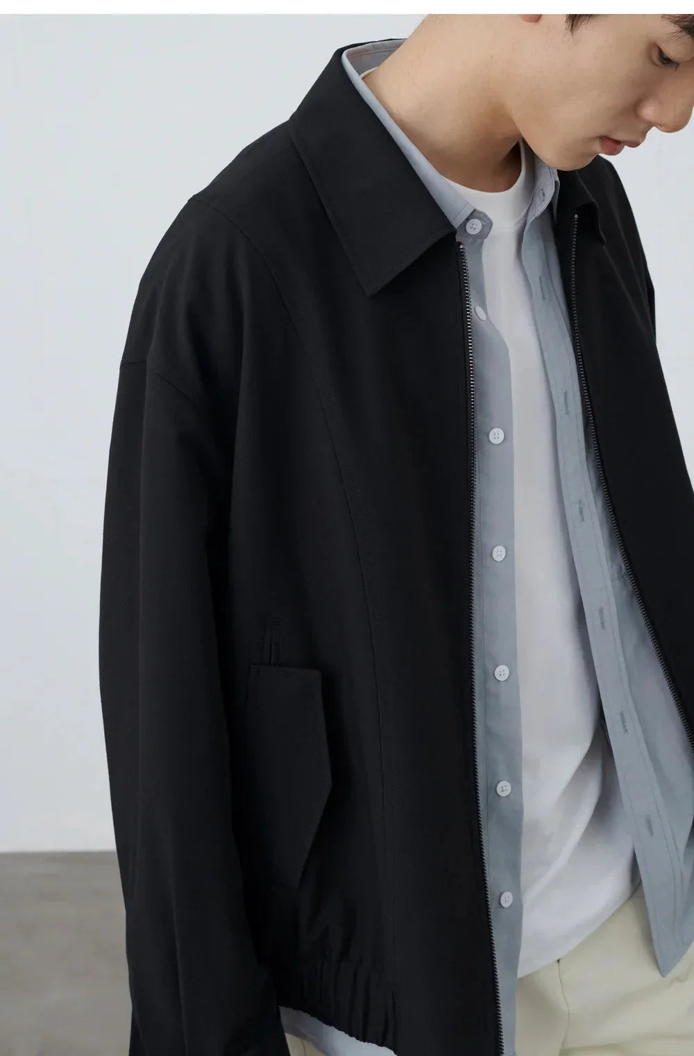Freizeitjacke mit Reiverschluss für Herren