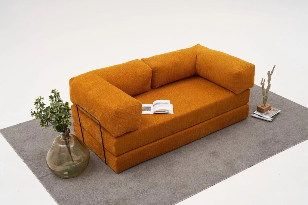 Divano a 3 posti Comfort - Arancio
