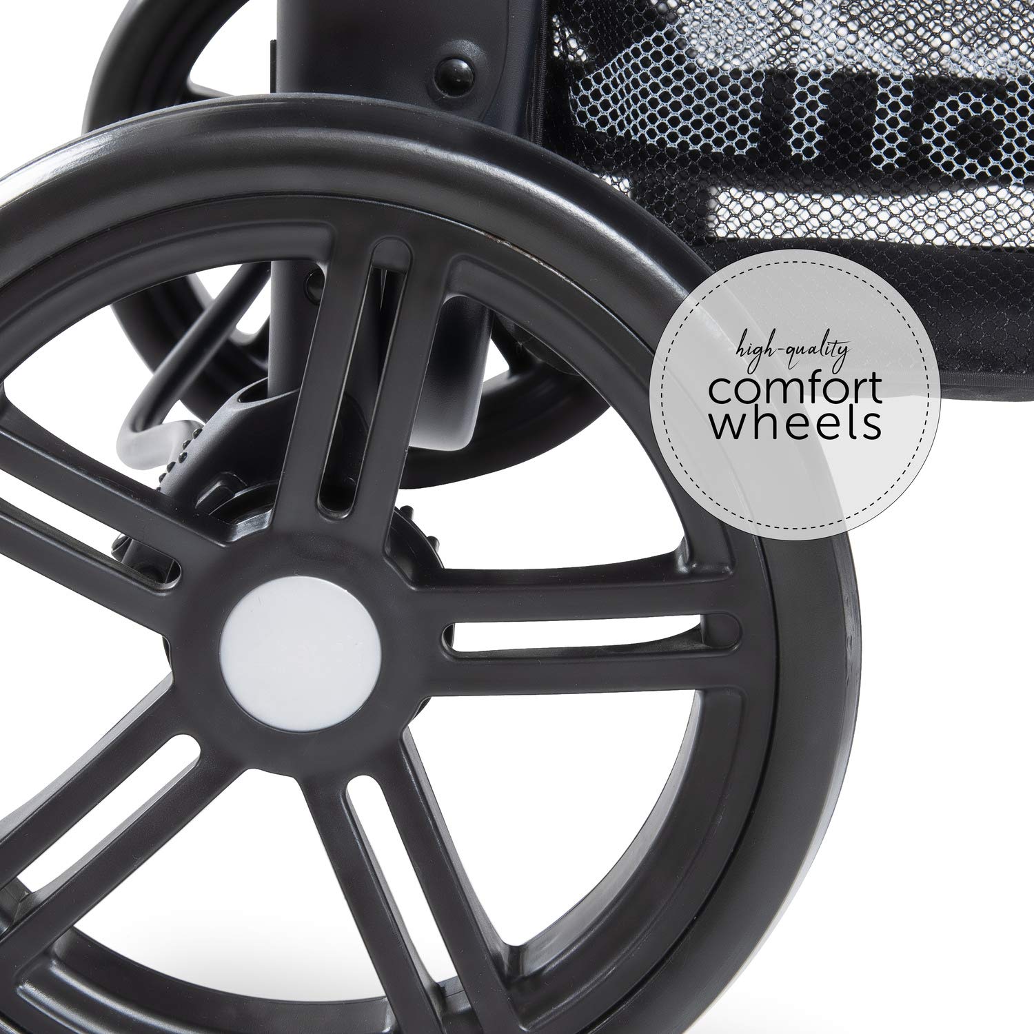 hauck Passeggino Gemellare Roadster Duo SLX, da 0 Mesi fino a 15 kg (circa 3 Anni), con Posizione Nanna, Cestino XL, Chiusura Facile e Compatta, Ruote Grandi (Grigio/Argento)
