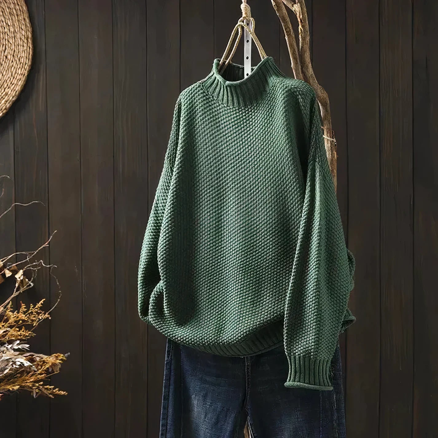 Lozenda - Maglione Dolcevita Vintage
