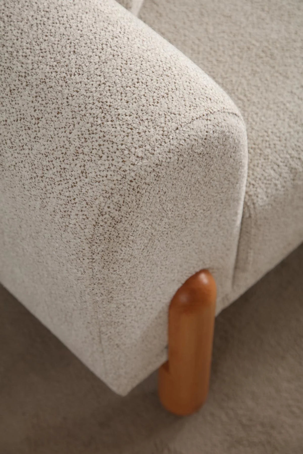 Divano Letto Lyke a 3 Posti - Crema