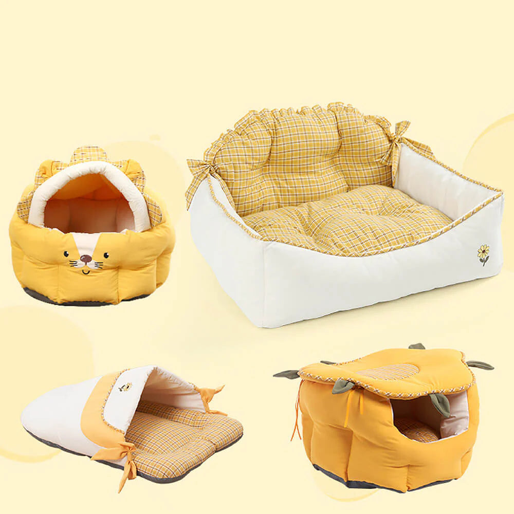 KatzenHhle Deluxe – Gemütliches Hhlenbett für Katzen und Hunde