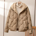 Regenfeste Puffjacke