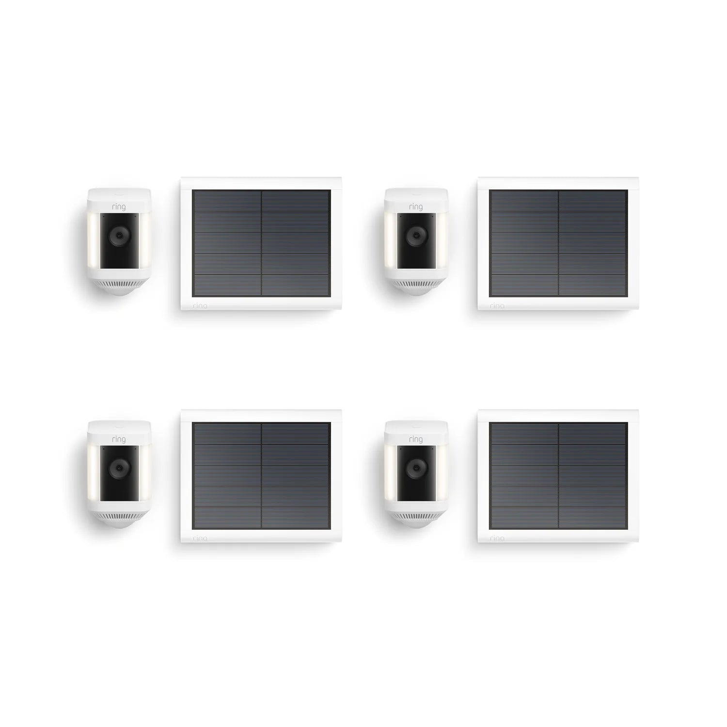 4-Pack Spotlight Cam Plus Solar